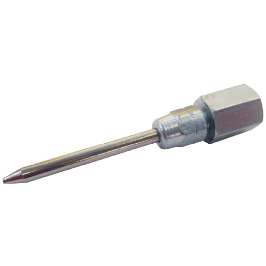 Adaptateur à Nez D'aiguille Pour Pistolet à Graisse - Longueur 70 Mm, Diamètre 8 Mm, Pour Accès Aux Zones étroites