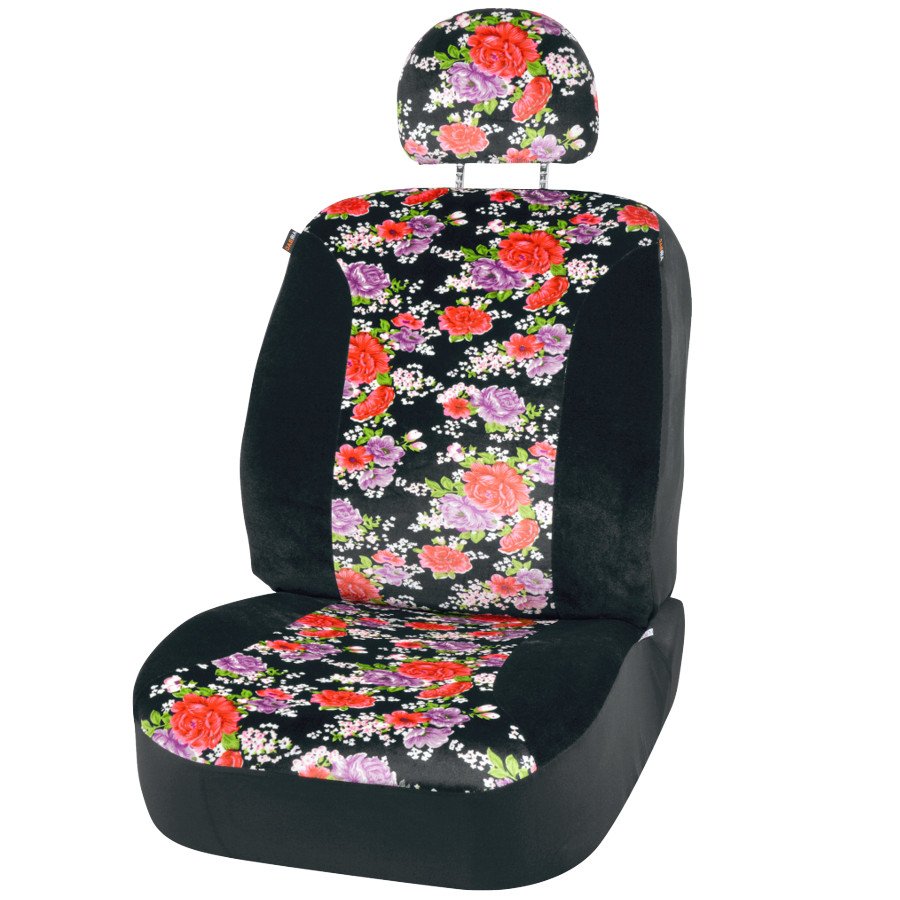 HOUSSE DE SIEGE FLORAL
