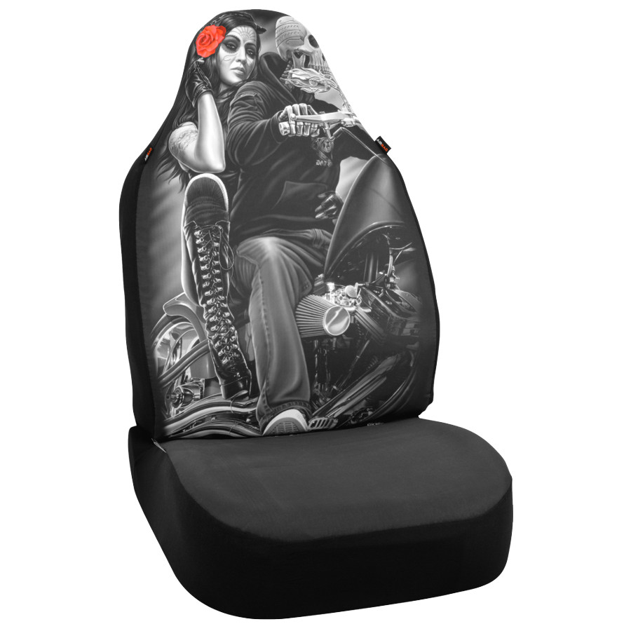 HOUSSE DE SIEGE ROULE OU MEURT