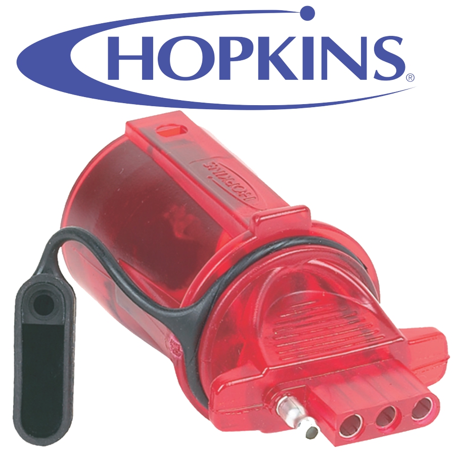 ADAPTEUR 7 BRINS 4 PLAT ROUGE ALLUME SUR F.POSI