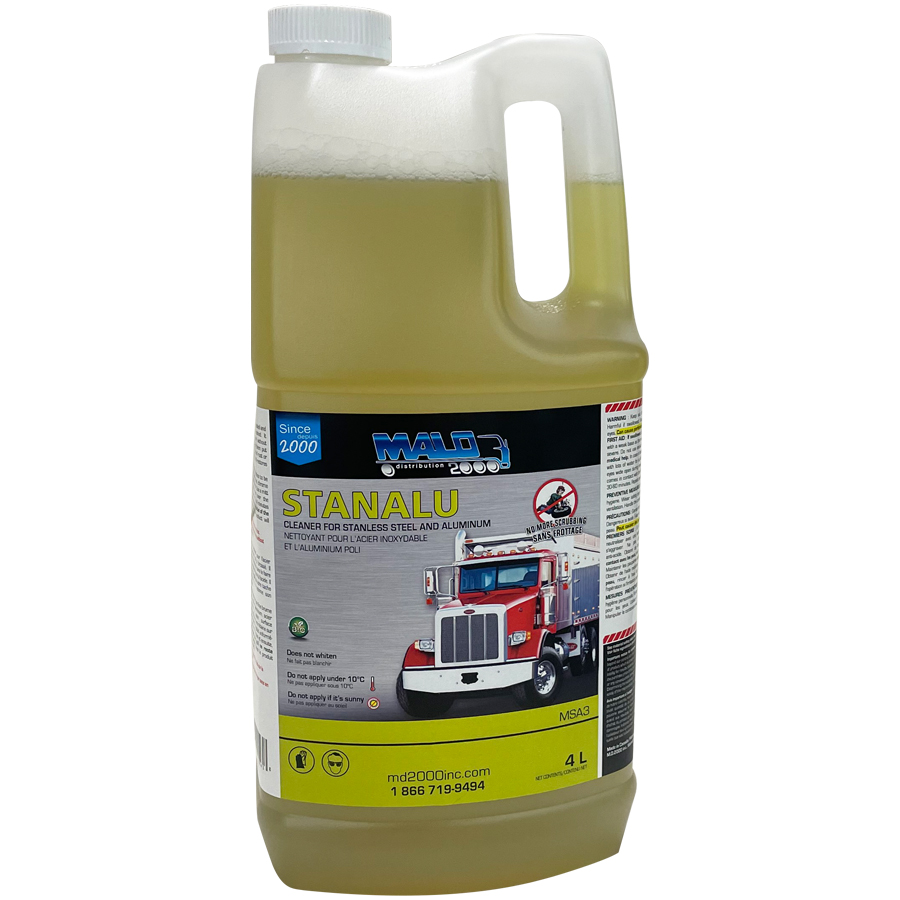 MALO,NETTOYANT ALUMINIUM ET STAINLESS 4L