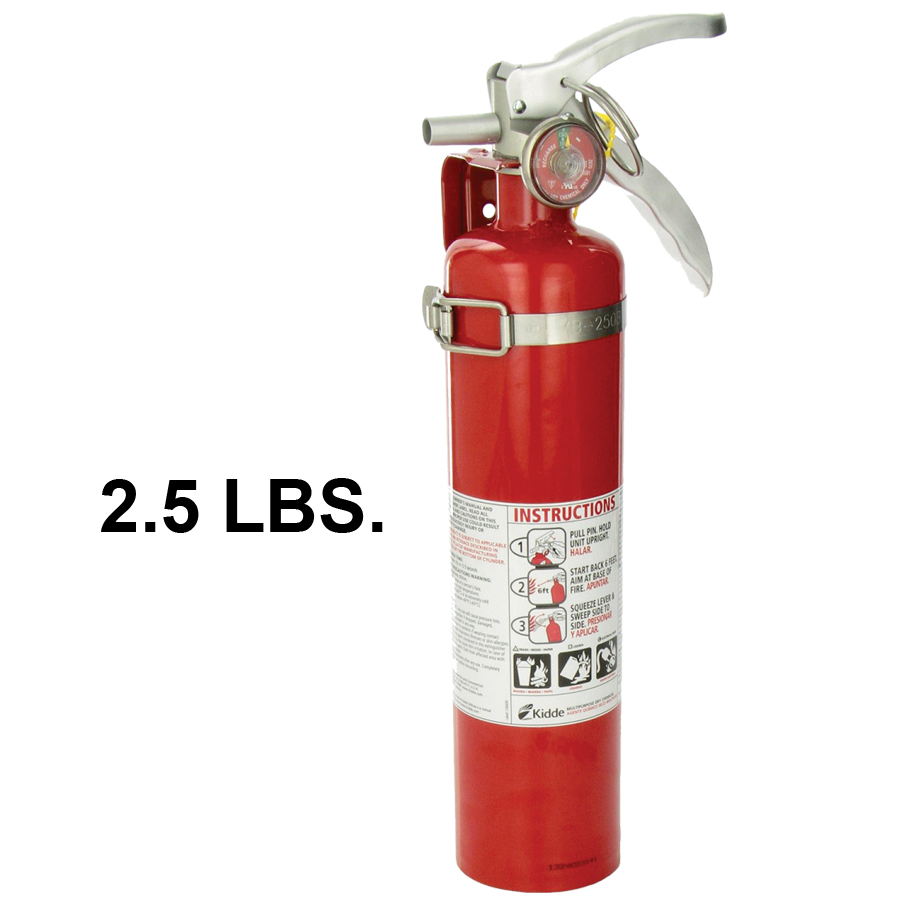 EXTINCTEUR POUDRE (A-B-C ) 2.5L