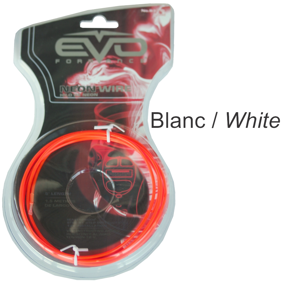 CABLE LUMINEUX BLANC