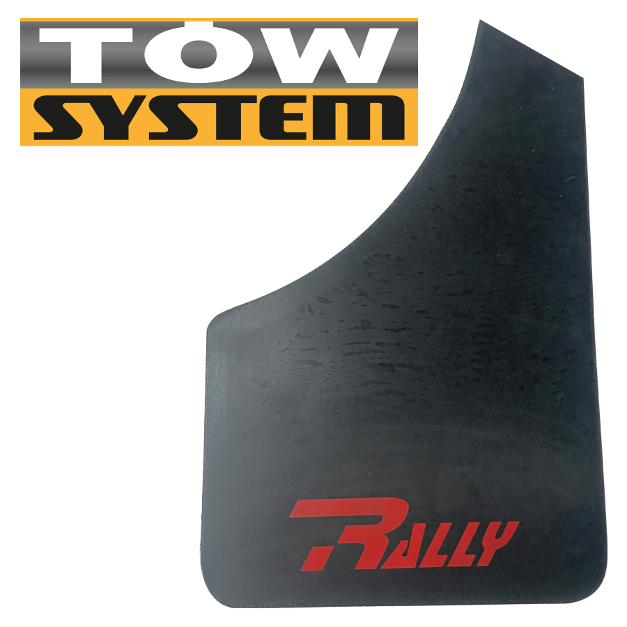 GARDE BOUE,RALLYE.,NOIR 14X11''ETAMPER ROUGE