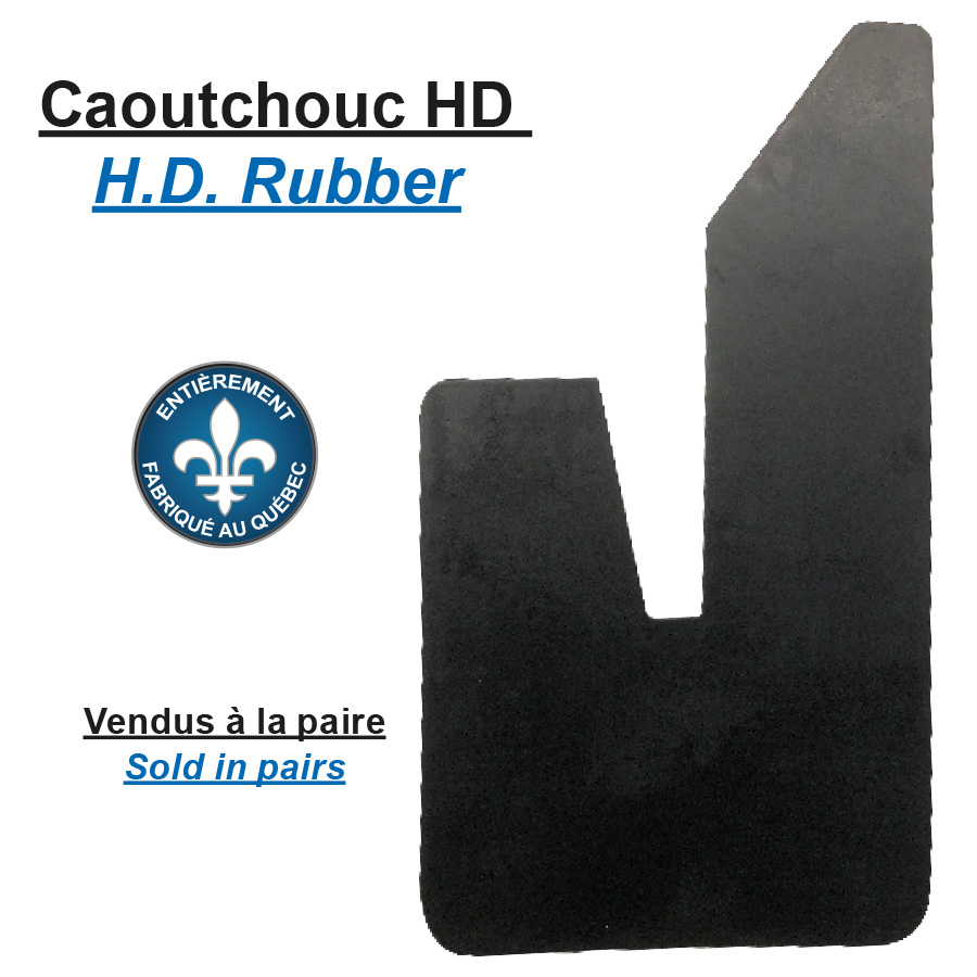 GARDE BOUE,CAOUT,NOIR,22 ''X12''
