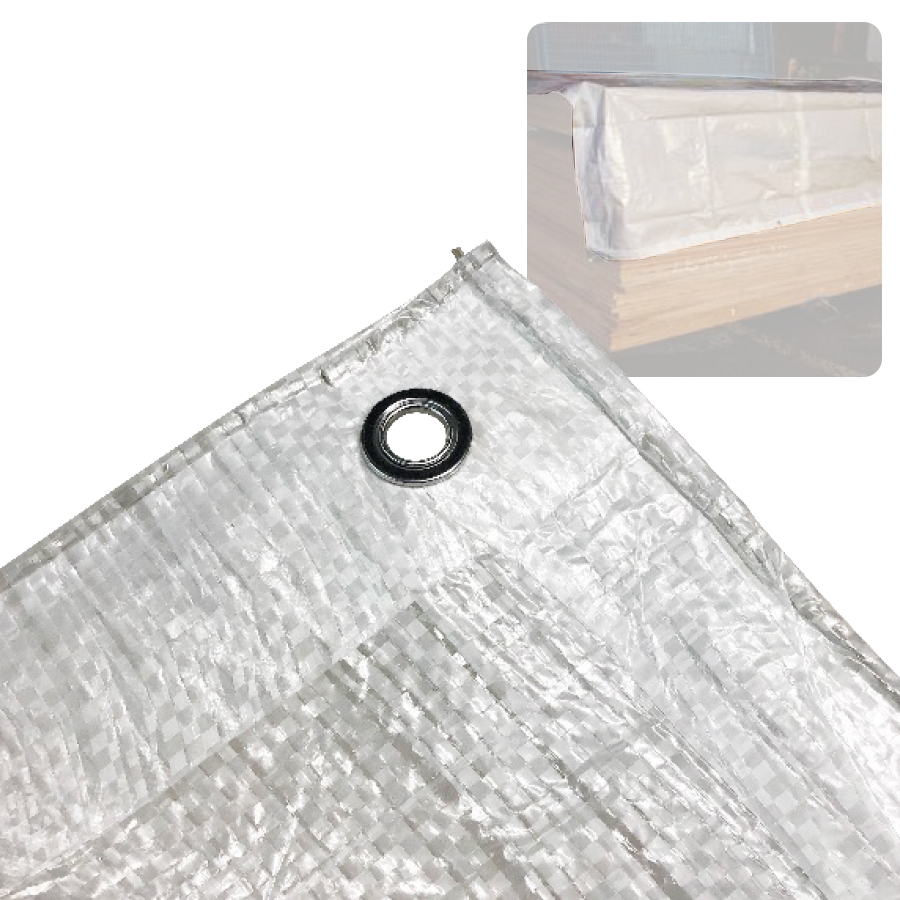 BACHE BLANCHE CLAIR 10' X 12'