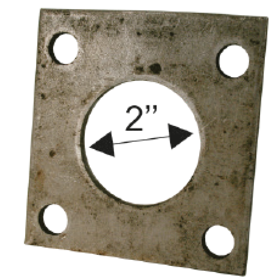 FIXATION FREIN 7'' (tube 2'')