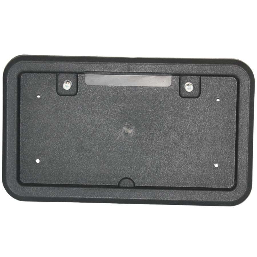 SUPPORT DE PLAQUE PLAST. NOIR