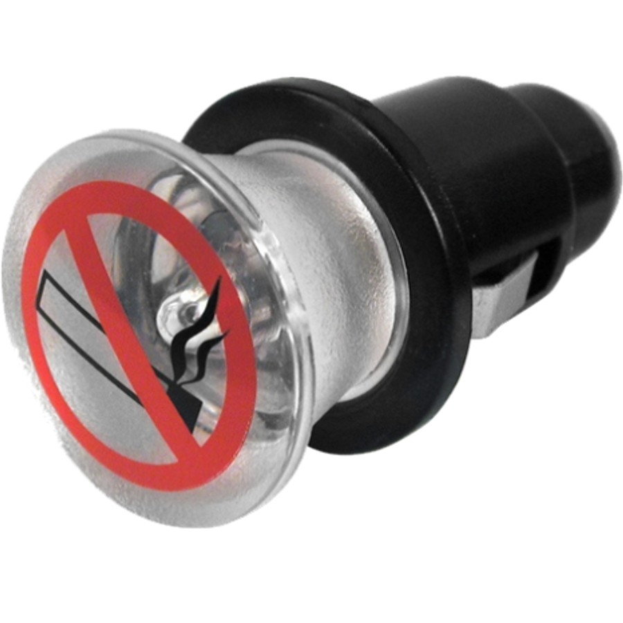 DECO NON-FUMEUR ROUGE P. 12V
