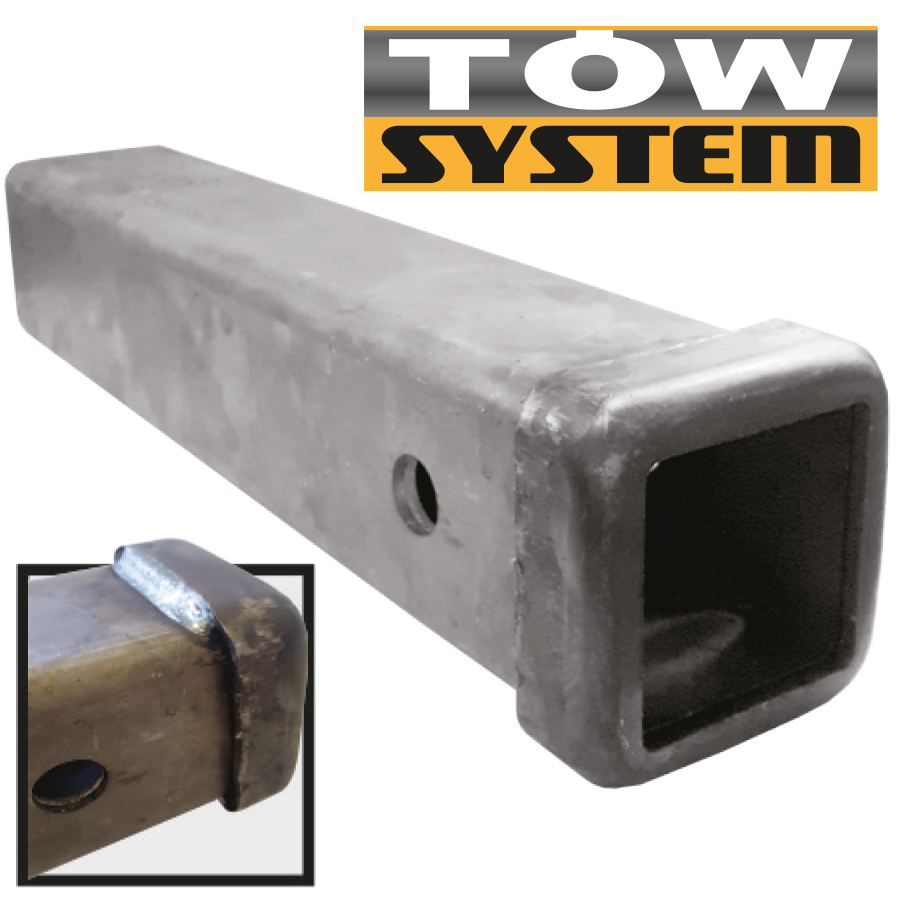 RECEVEUR 2''X2'', 6''LONG ( SOUDE)3/16'' EPAISSEUR