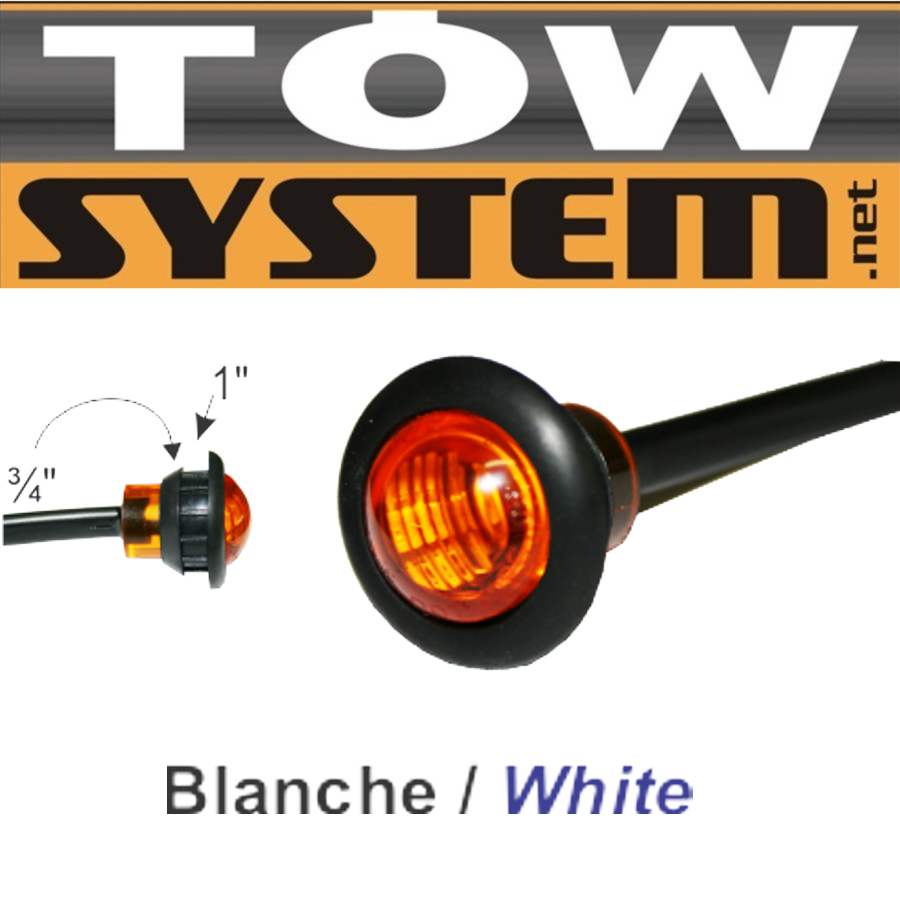 LUMIERE POSI.RONDE LED B LANCHE