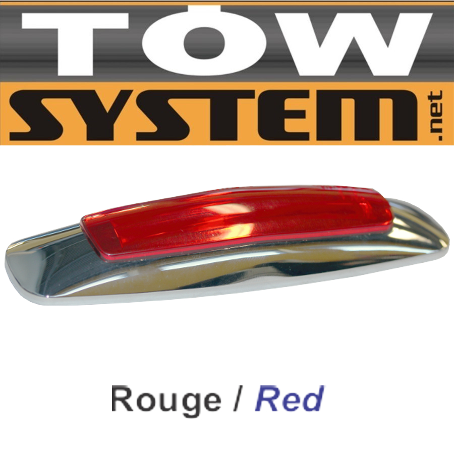 LUMIERE POSITION A LED R OUGE1''5/8 X 5''5/8''
