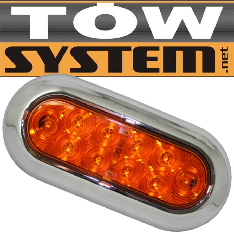 LUM.OVAL LED AMBRESURFAC E CHROME