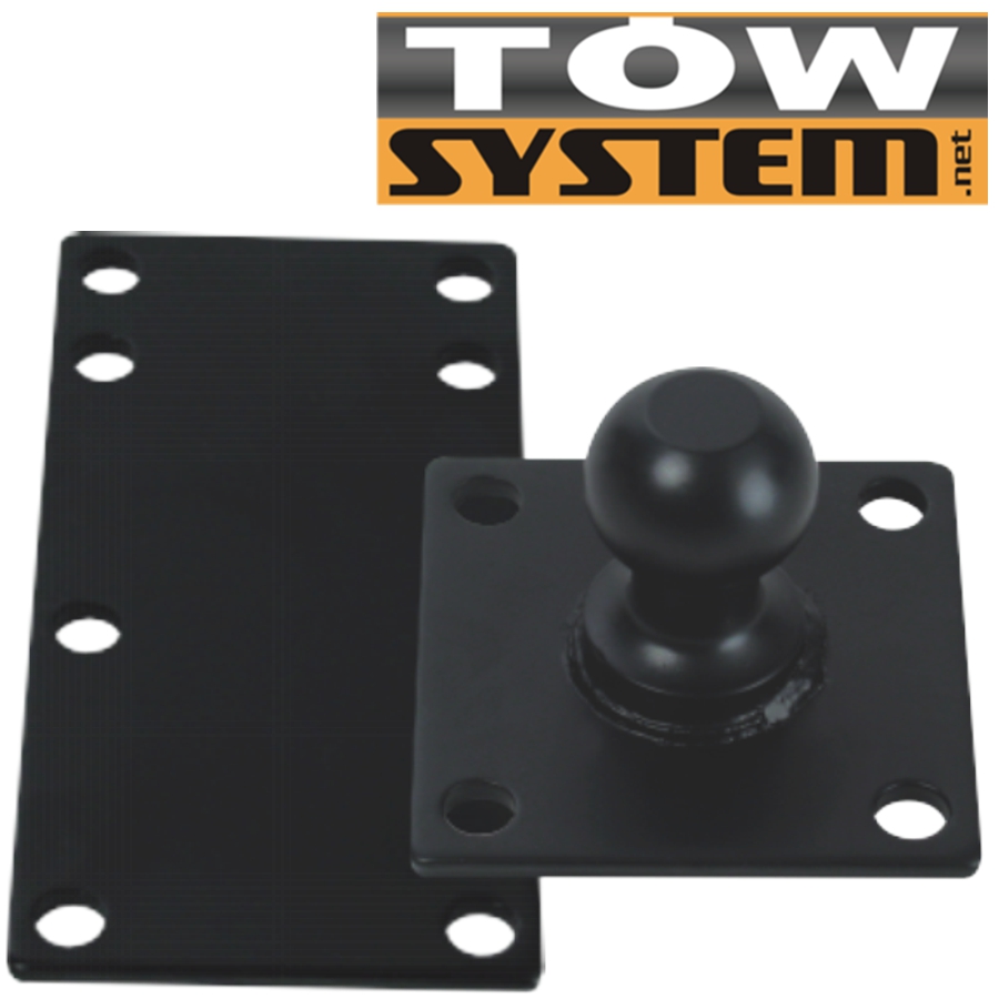 BOULE 1'' POUR ANTI-SWAY/ PLAQUE