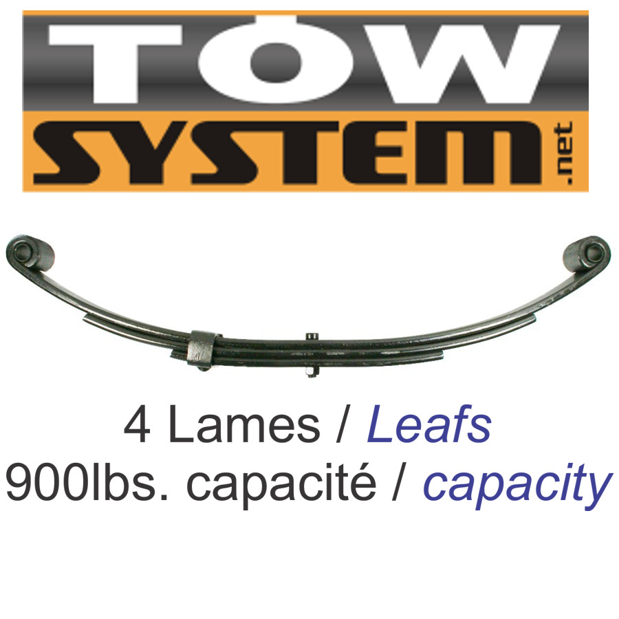 RESSORT 4 LAMES 1000LBS 26'' , UNA-124