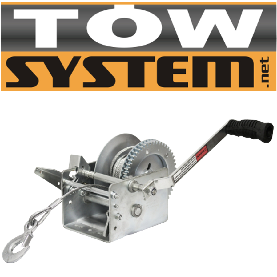 TREUIL MANUEL 3200LBS W- CABLE
