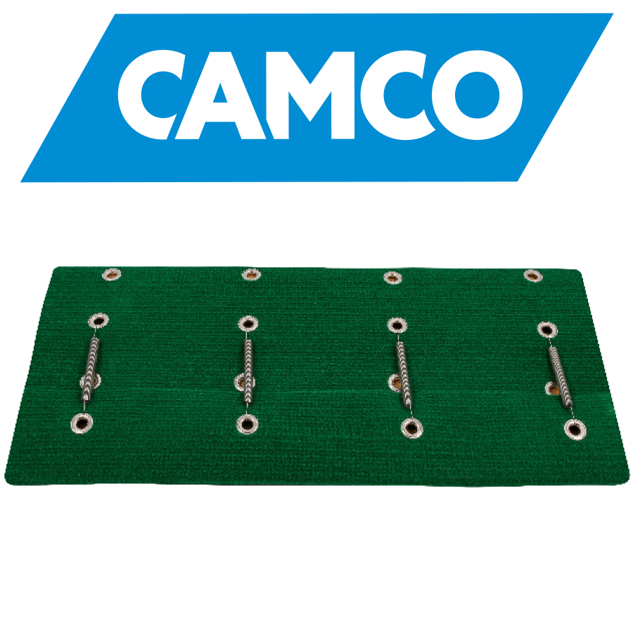 TAPIS POUR MARCHE DE VR VERT11''X 23''