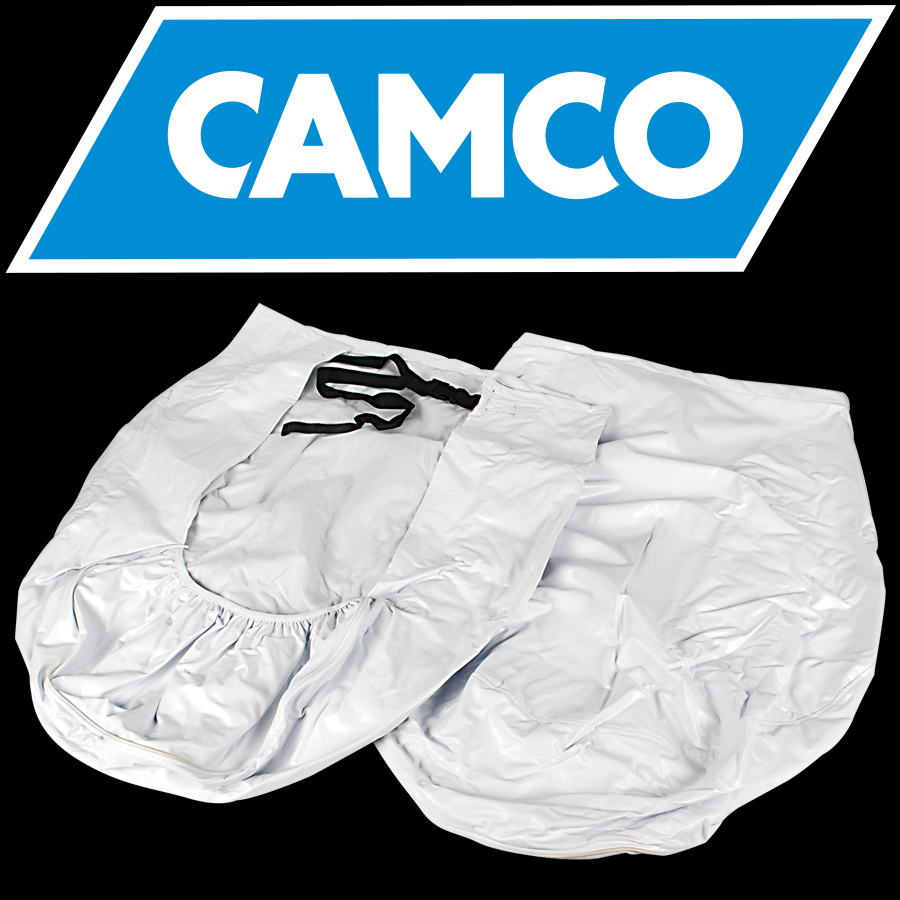 COUVRE PNEU BLANC 30-32'' (2)