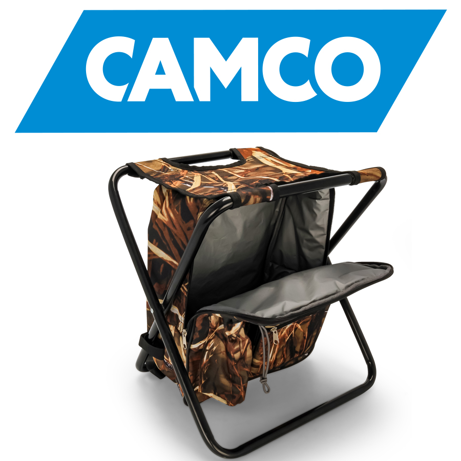 TABOURET GLACIERE POUR C AMPINGCOULEUR CAMOUFLAGE