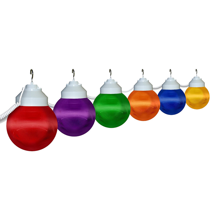 ENS.GLOBES LUM.MULTICOLO RES