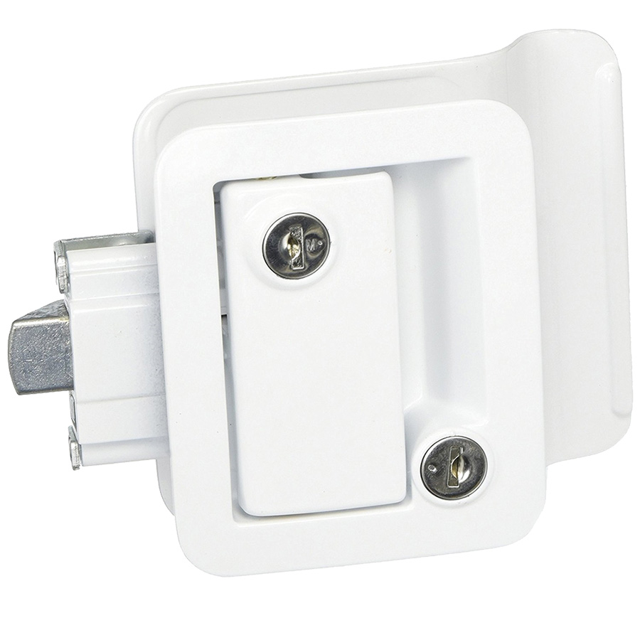 VERROU DE PORTE,BLANC