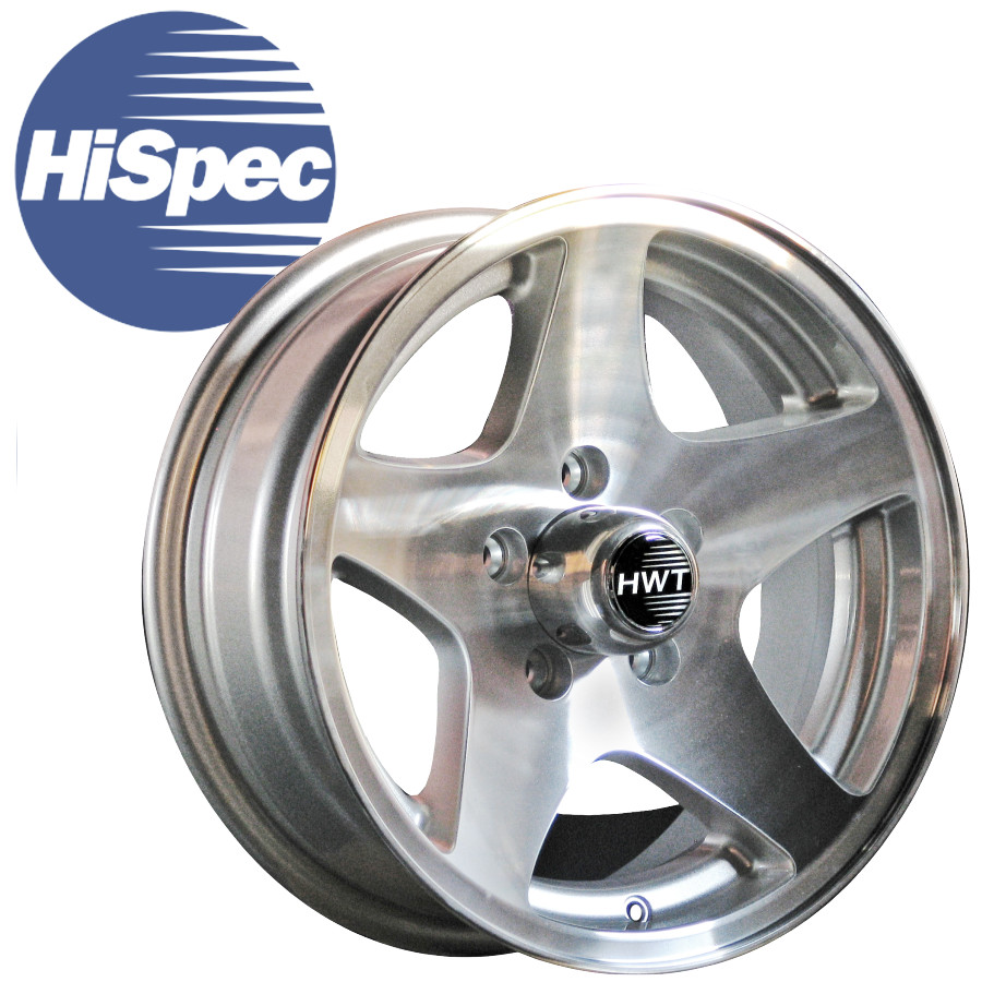 ROUE ALUMINIUM,13''X 5 TR OUS
