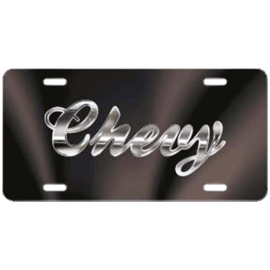 PLAQUE ACRYLIQUE CHEVROL ET