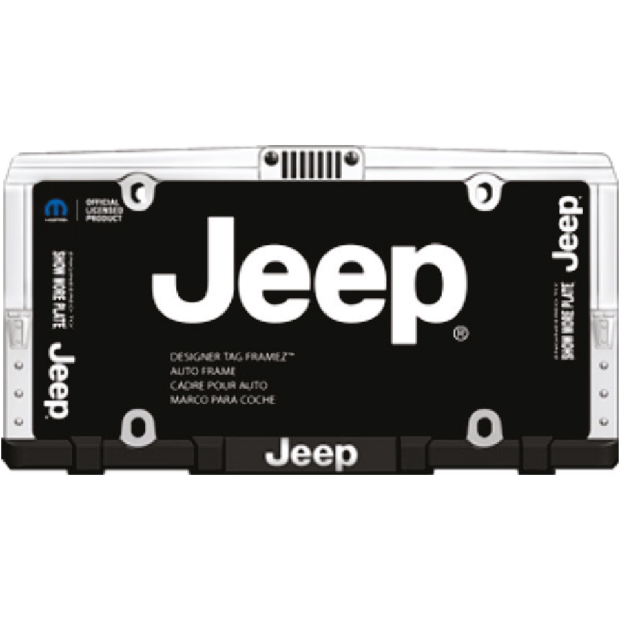 CONTOUR DE PLAQUE JEEP