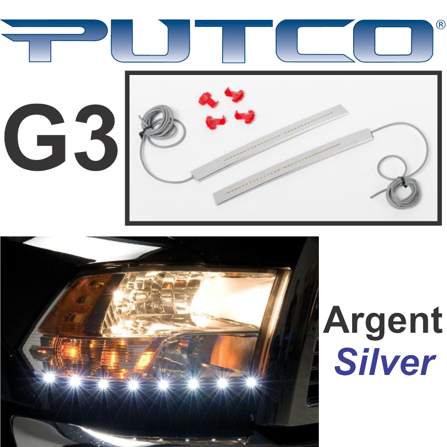 LED G3 ARGENT,YUKON 2015 -2019