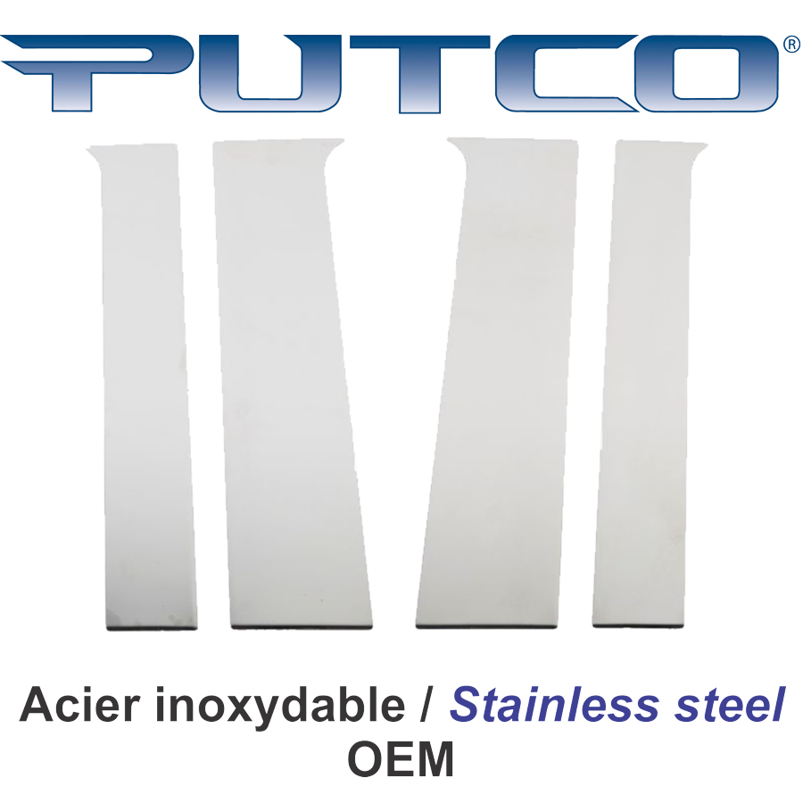GARNIT.PILIER SILVERADO 15-19OEM ACIER INOXYDABL