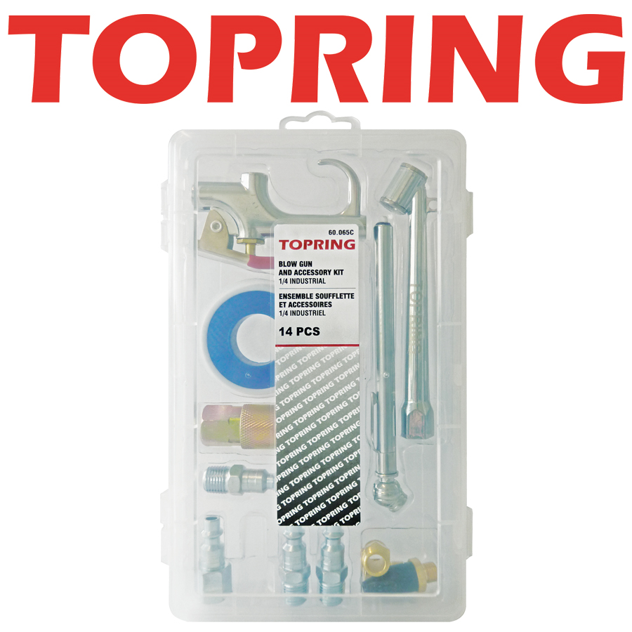 ENSEMBLE D'ACCESOIRE POU R PNEU1/4 INDUSTRIAL 14P