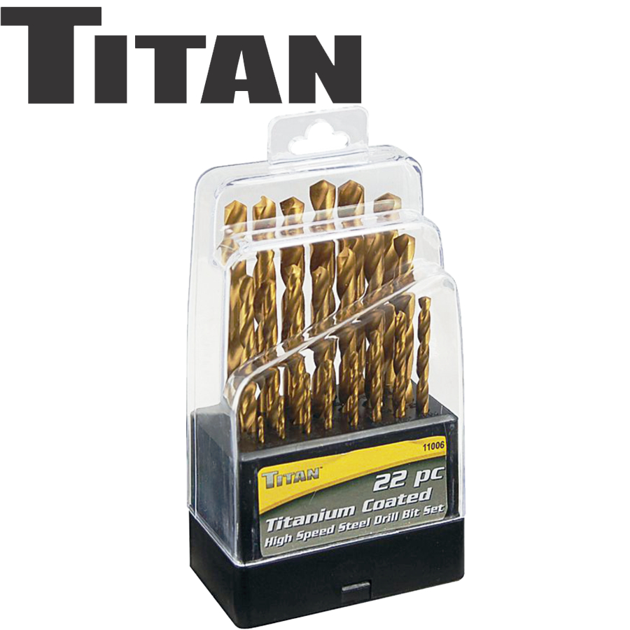 ENS. 22PCS DE FORETS EN TITANE