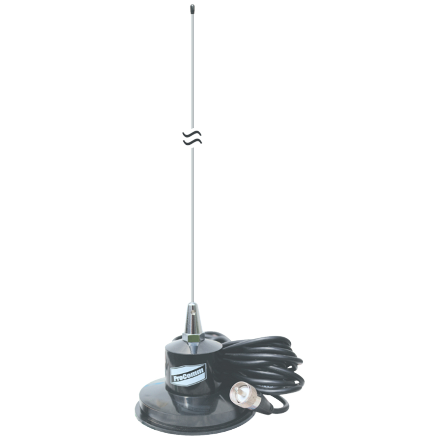 BASE MAG. & ANTENNE 27'' MOONRACABLE 14PI CONN. W