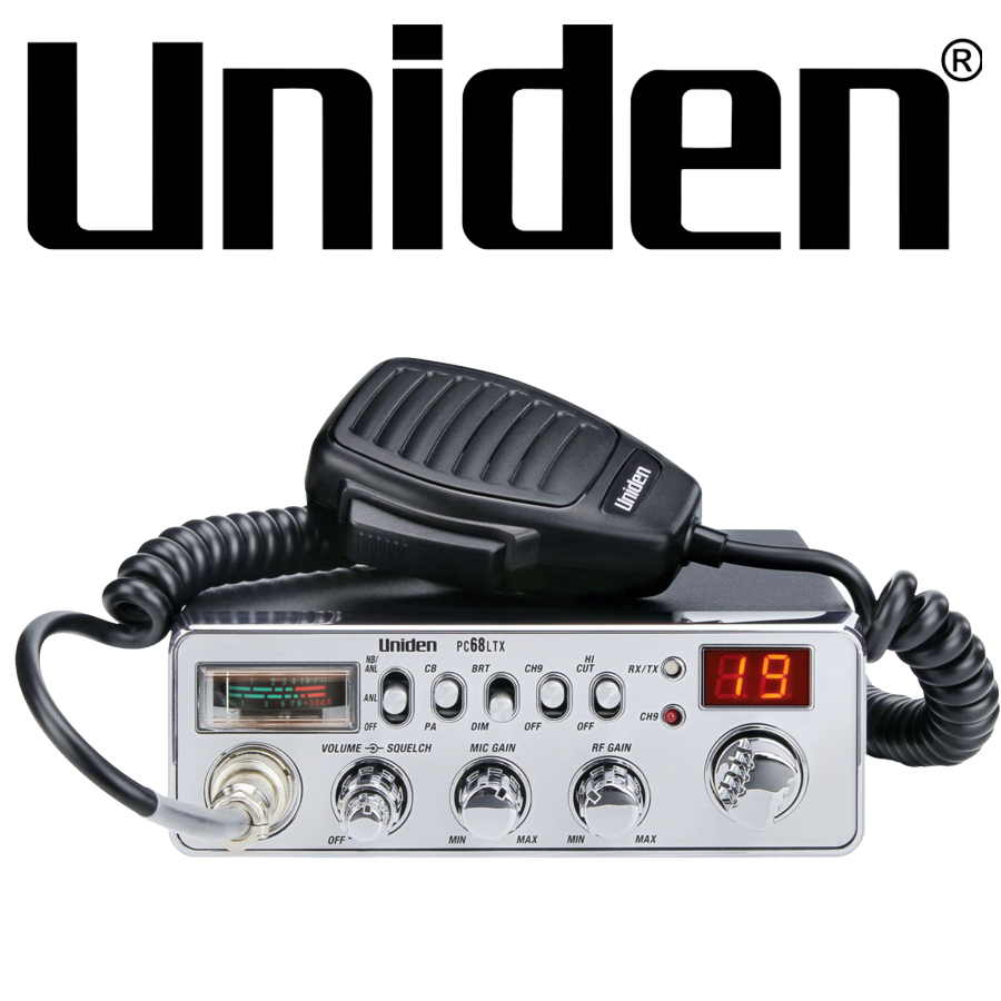 UNIDEN RADIO CB CHROME F ORMAT CAMIONNEUR