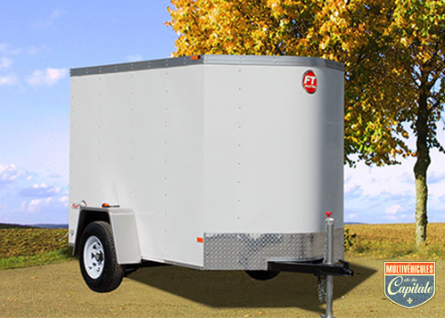 Remorque Fast Track 5' Wide nez en V - Vente et location de remorques et trailers - Remorque Québec
