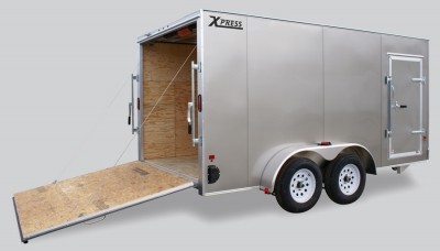 Xpress 7x14 (Shown w/Options) Remorque XPress Trailers - Remorque Québec